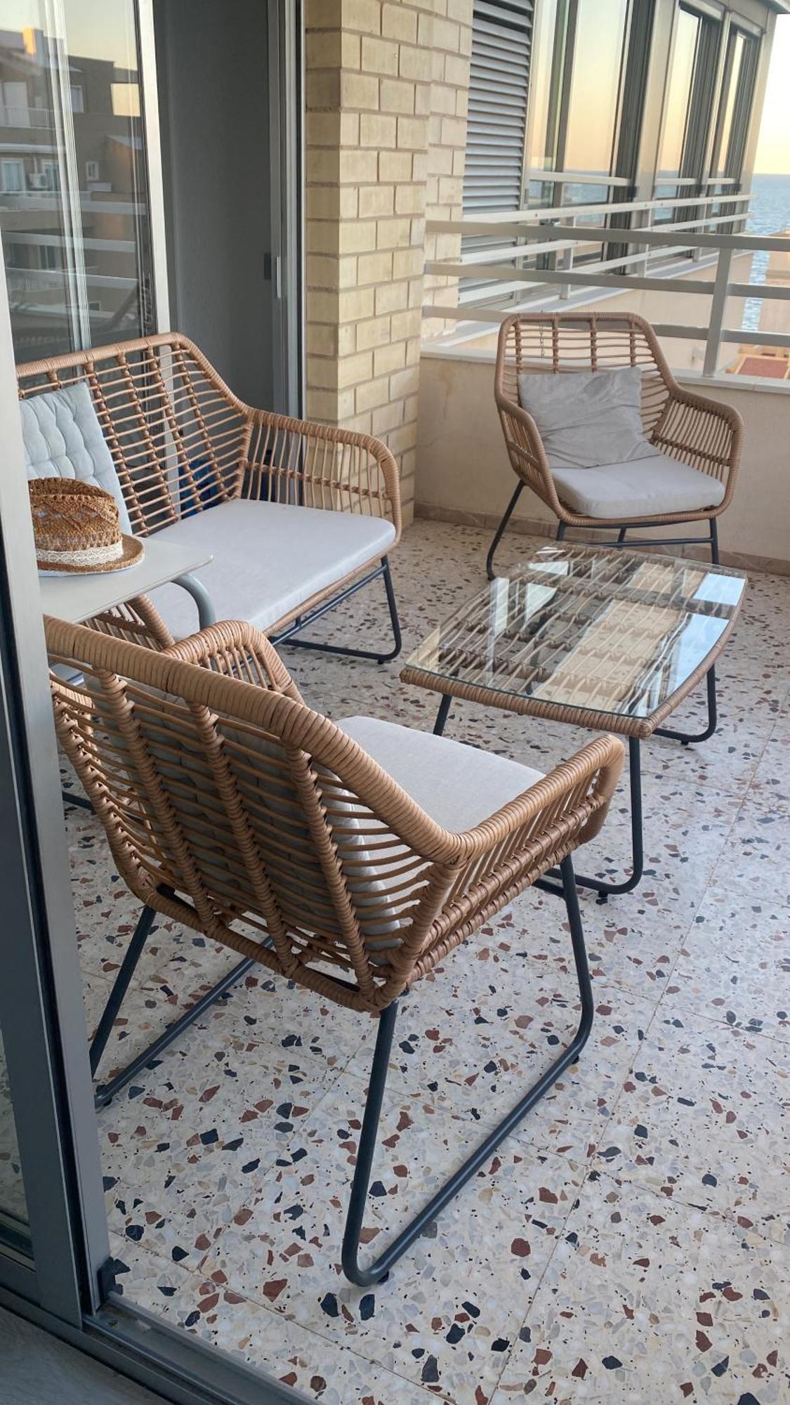 70 Sqm Apartment With Seaview In Arenales Del Sol. Exterior foto